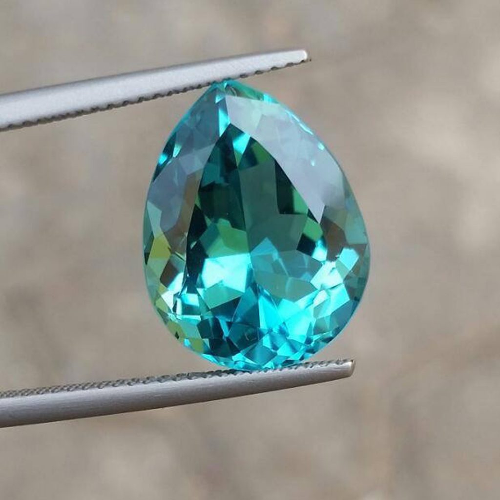Faceted Tourmaline